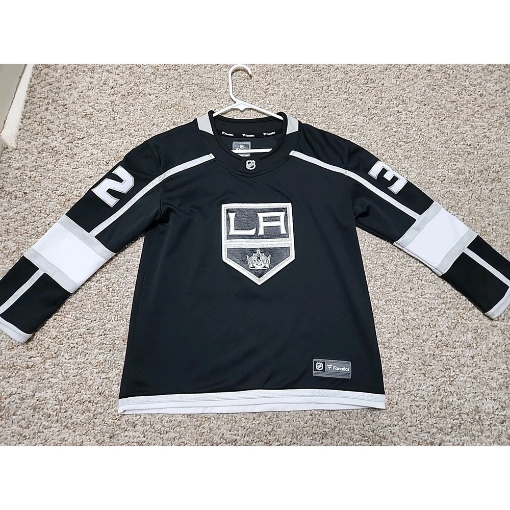 Fanatics Los Angeles LA Kings Hockey Jersey Jonathan Quick Youth L/XL
